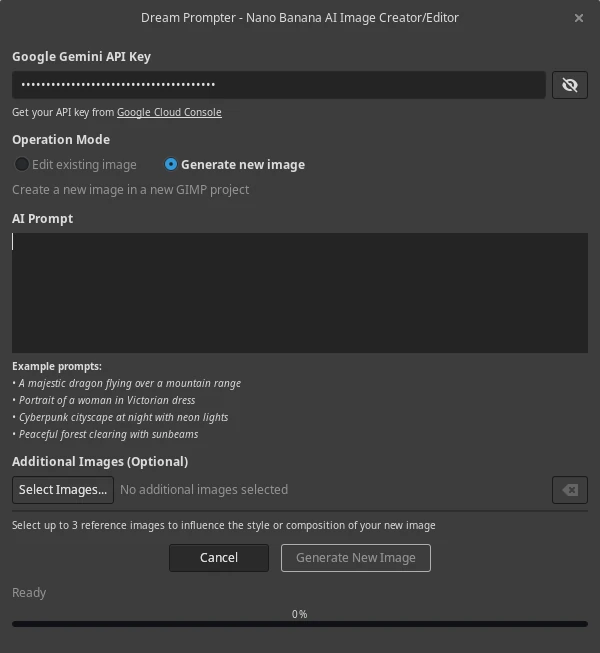 Dream Prompter Interface