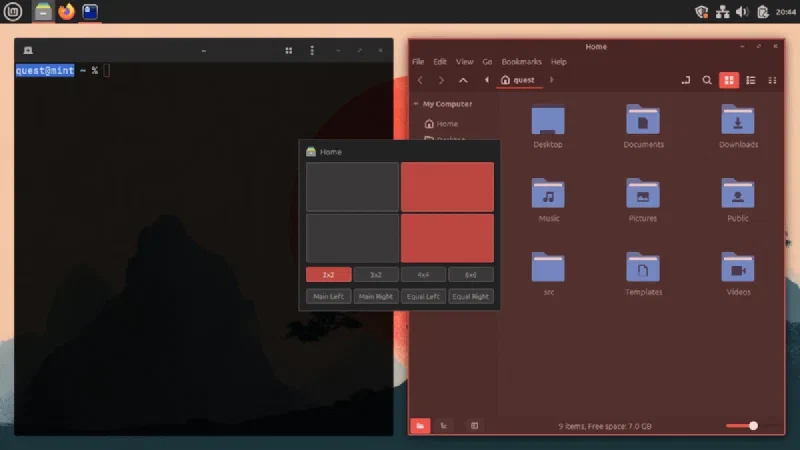 Tiler: Grid Tiling for Cinnamon